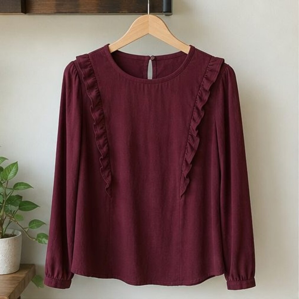 Burgundy Cami Blouse